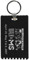 Ice Scrapers: 3.25 inch Recycled Credit Card Scraper Keychain
